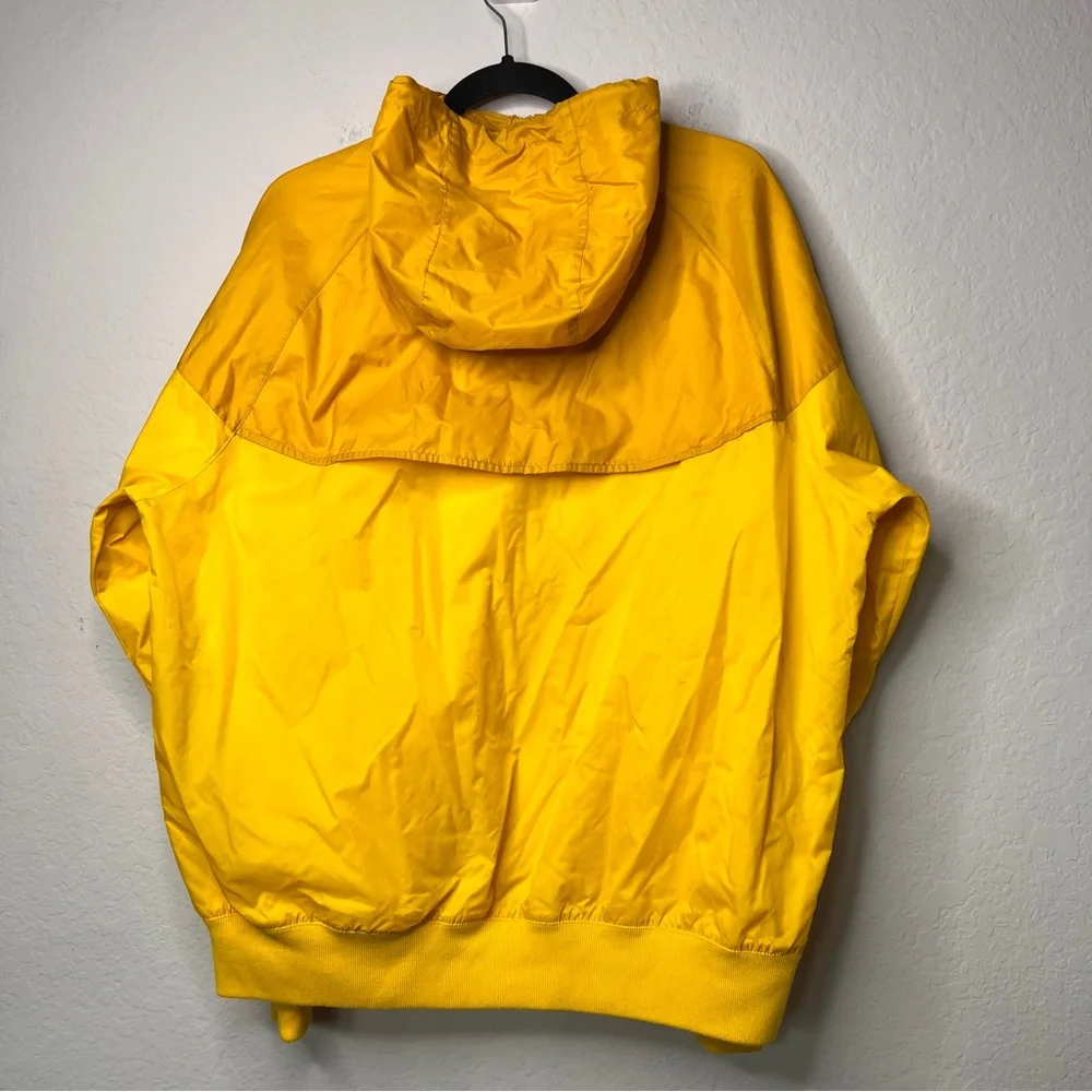 Nike Sportswear Windrunner Hooded Windbreaker Jacket Nylon Yellow Size M Men’s - Picture 11 of 16